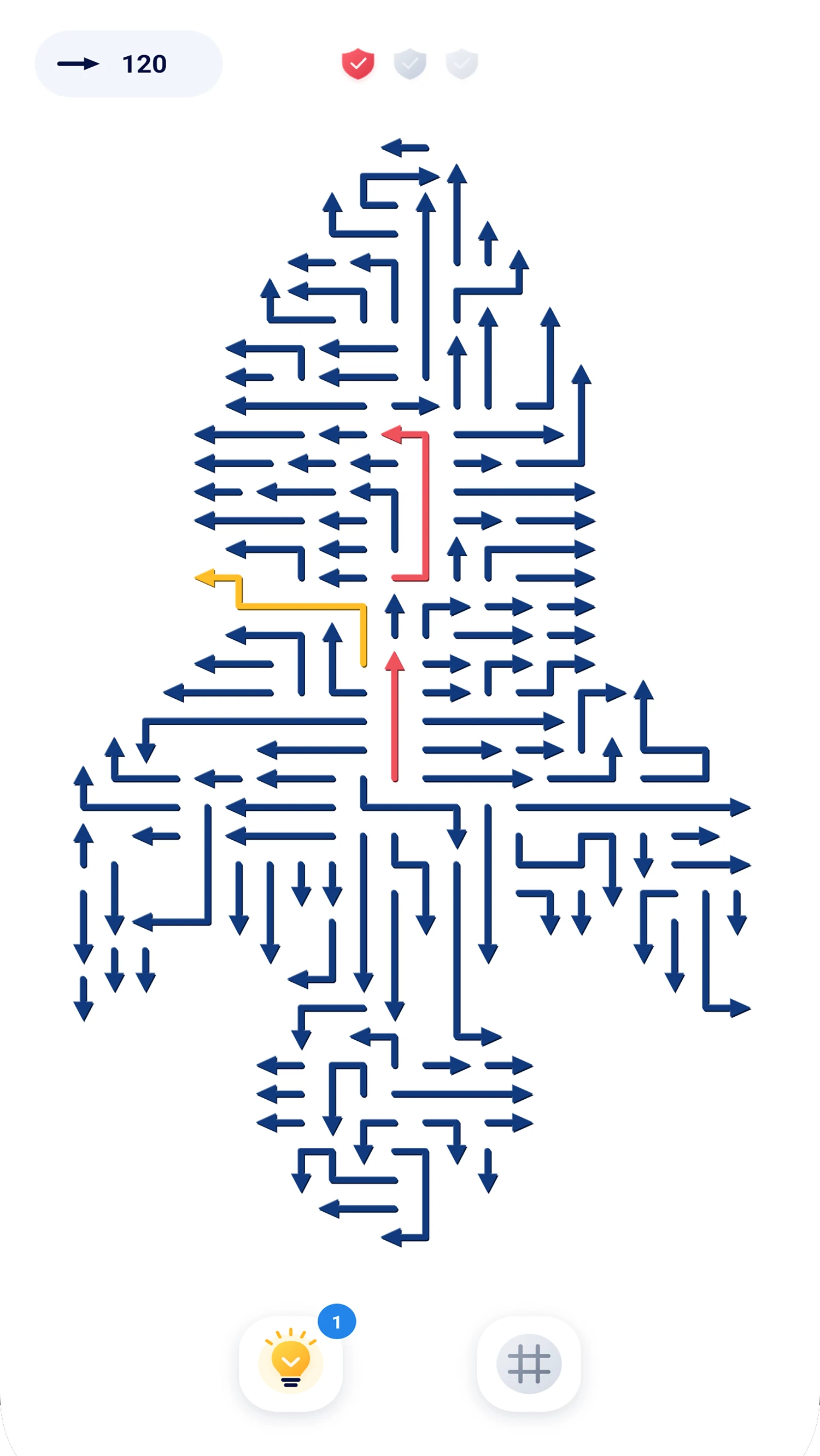 Arrow Puzzle - Tap Puzzle Game screenshot