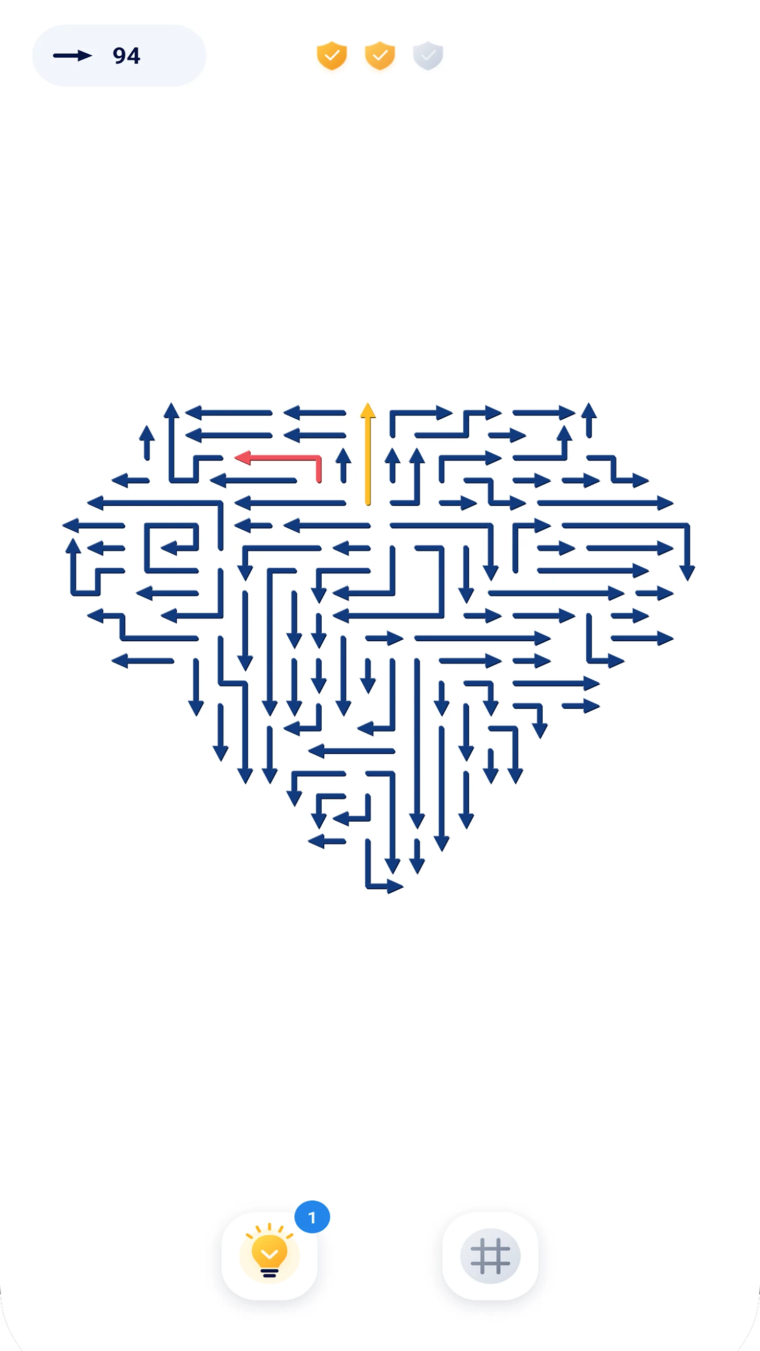 Arrow Puzzle - Tap Puzzle Game screenshot